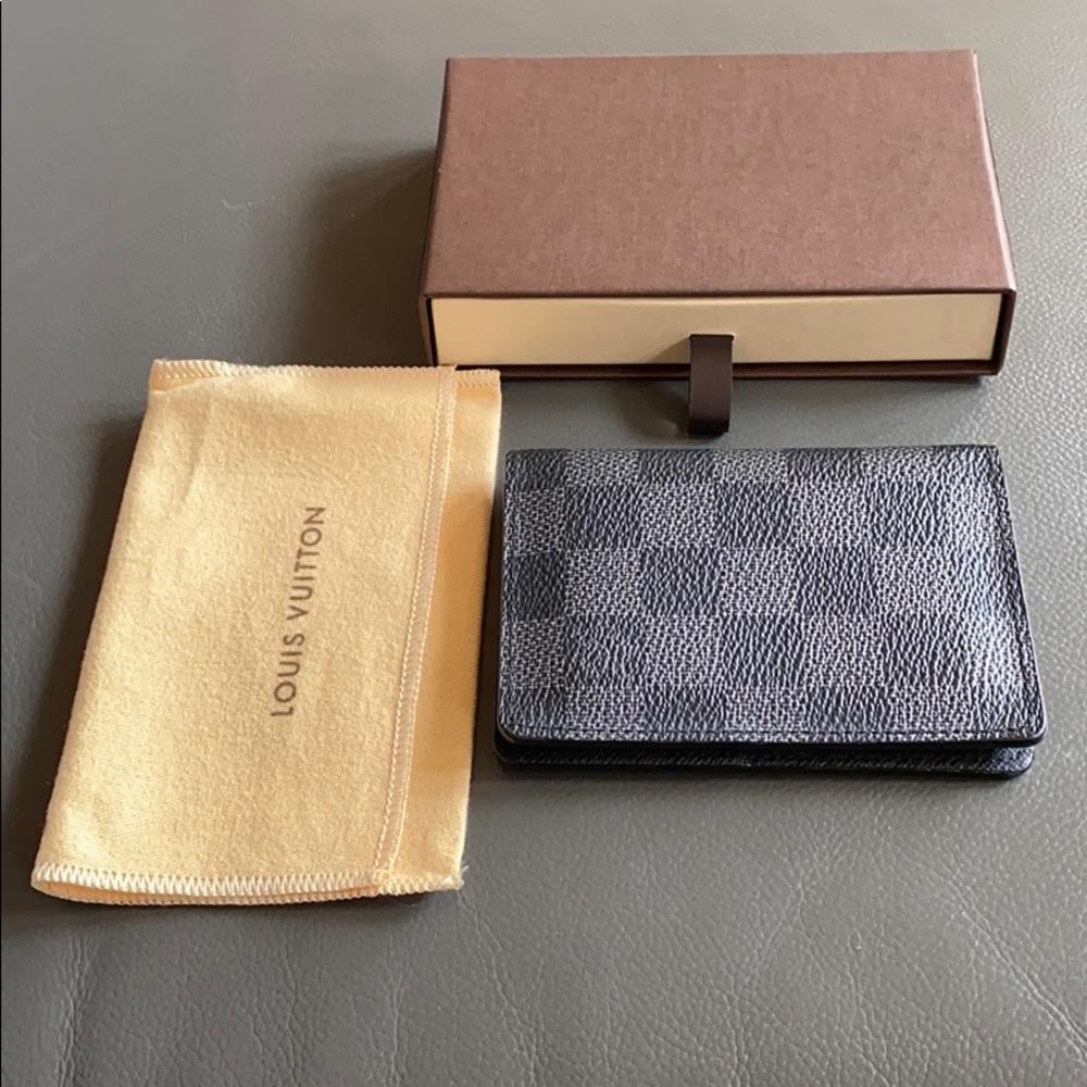 Louis Vuitton Pocket Organizer Damier Graphite